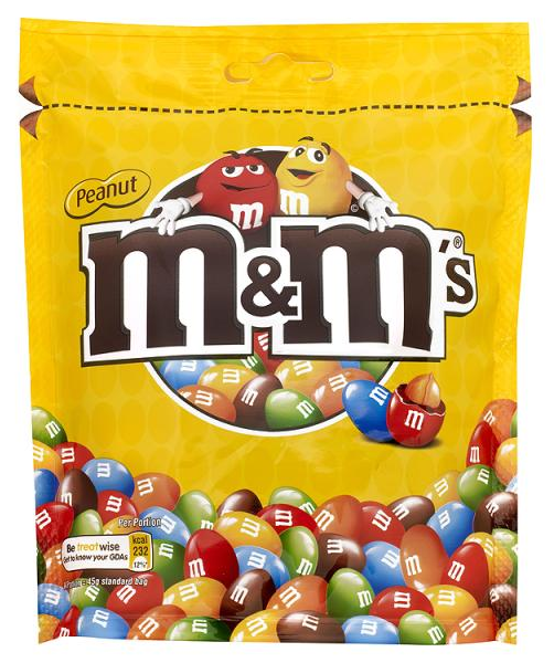 M & M Peanut Bags
