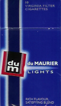 DU MAURIER LIGHTS