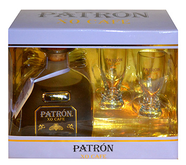 PATRON XO CAFE WITH PILSNER GLASS