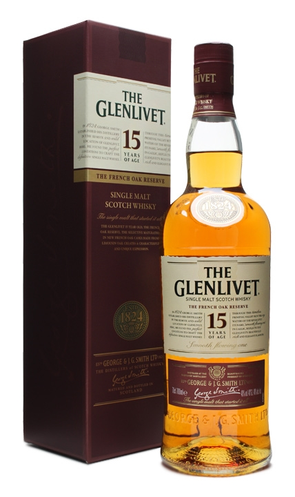 Glenlivet Scotch Whisky 15yr