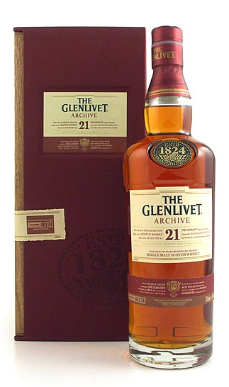 Glenlivet Whisky 21yr