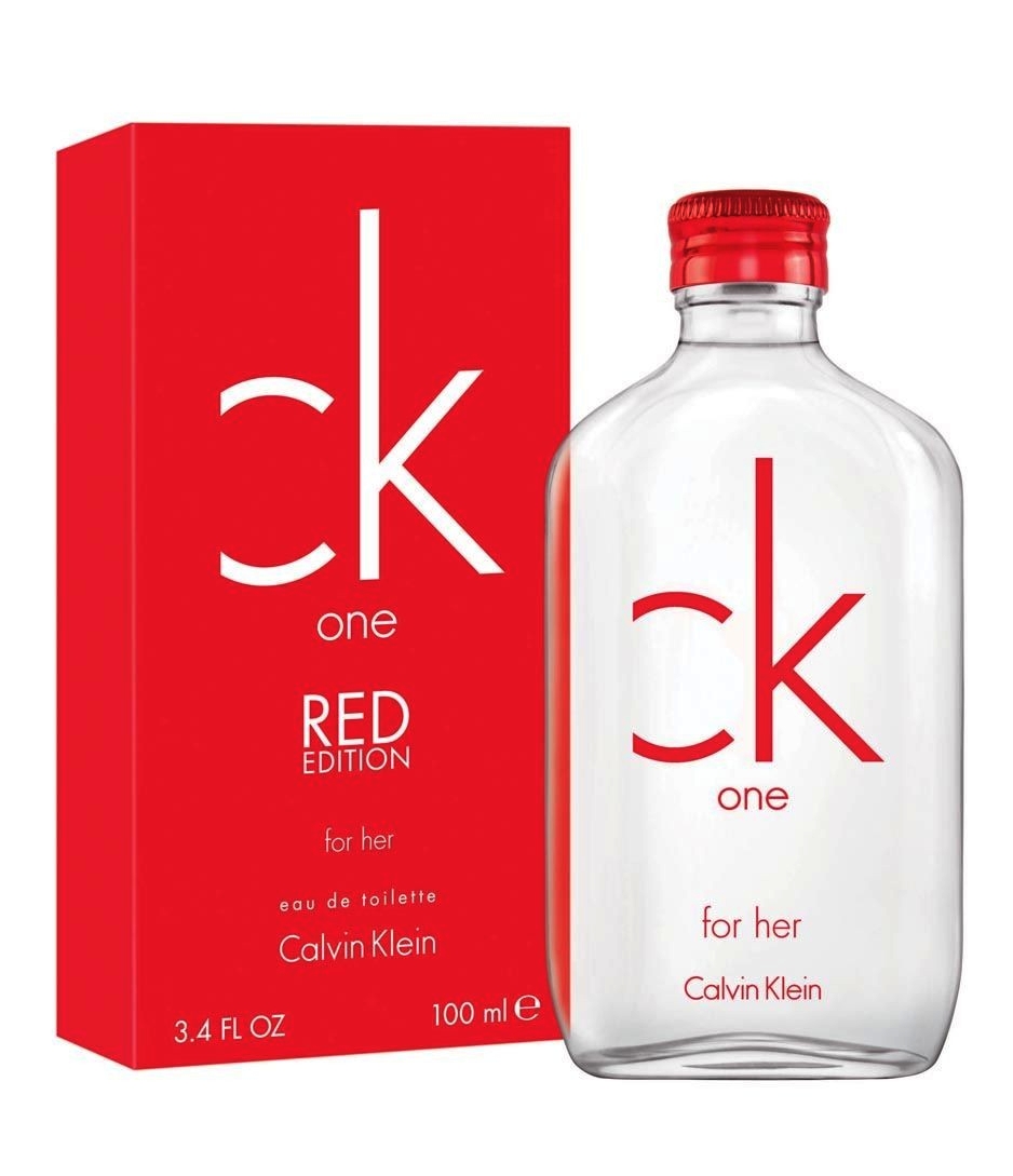 CK ONE RED FOR HER 100 ML